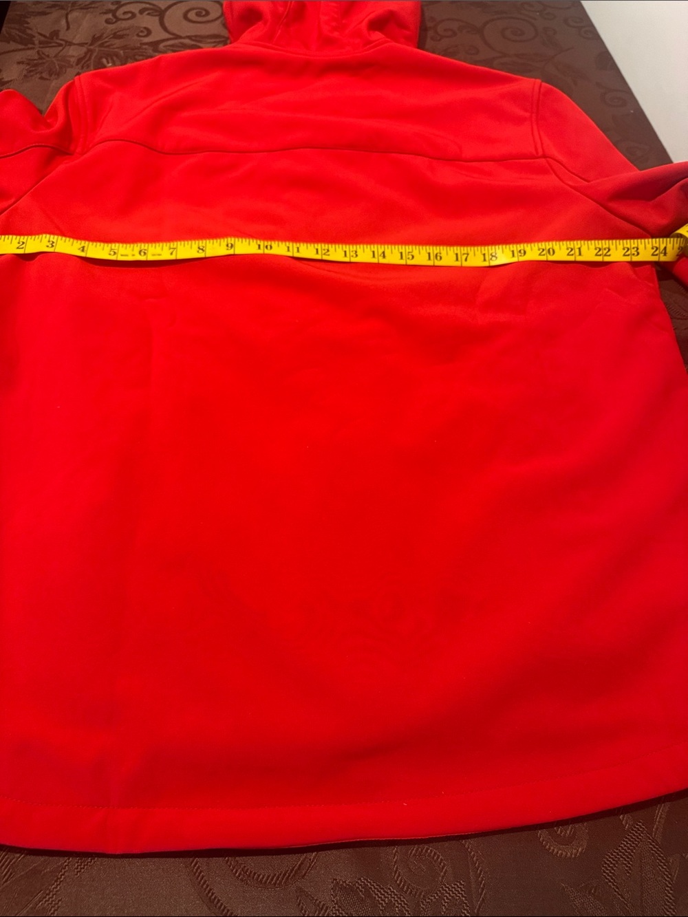 Converse Red Hooded Softshell Jacket. Mens Med - Picture 12 of 16